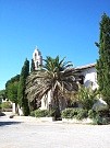 martinscica - chiesa e palme